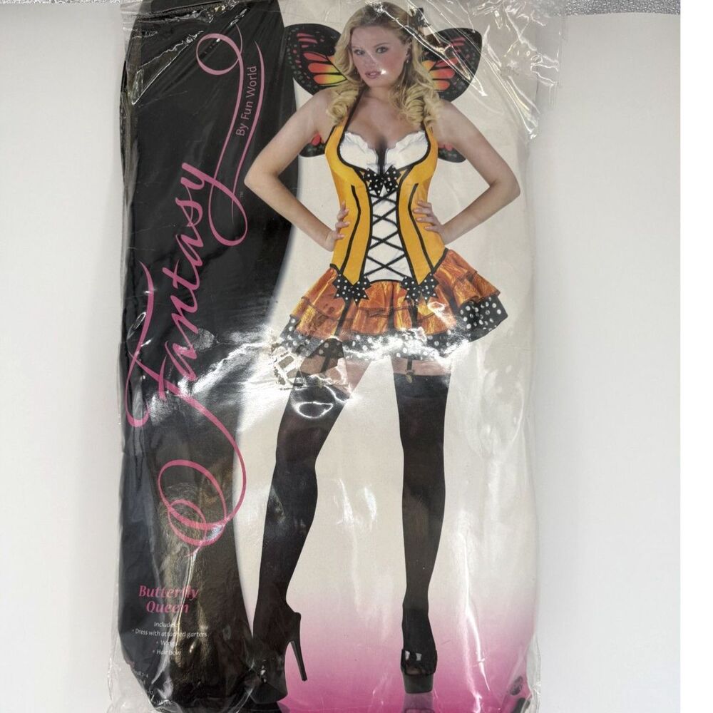Butterfly Queen Costume Y2K Size 2/4